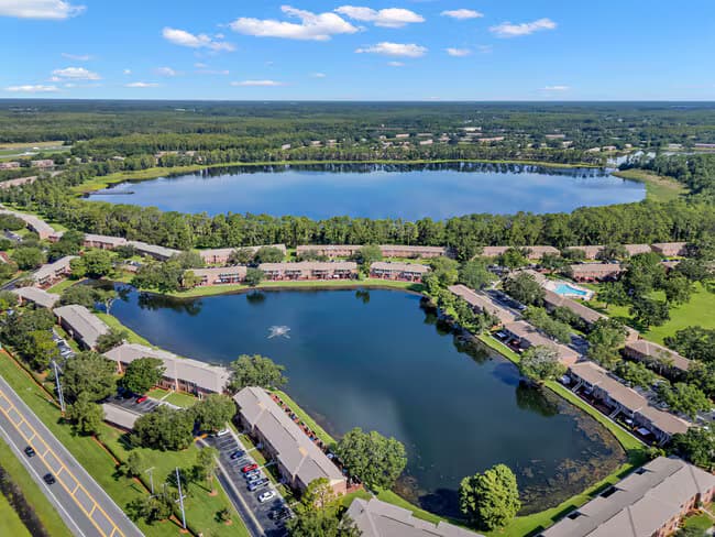 Lutz neighborhood between Hillsborough and Pasco counties