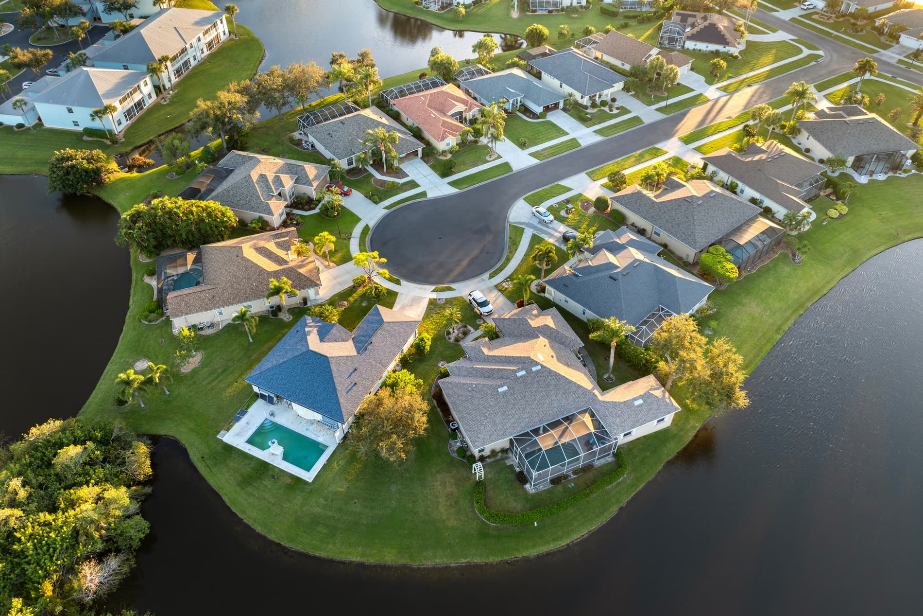 North Port residential development in south Sarasota County