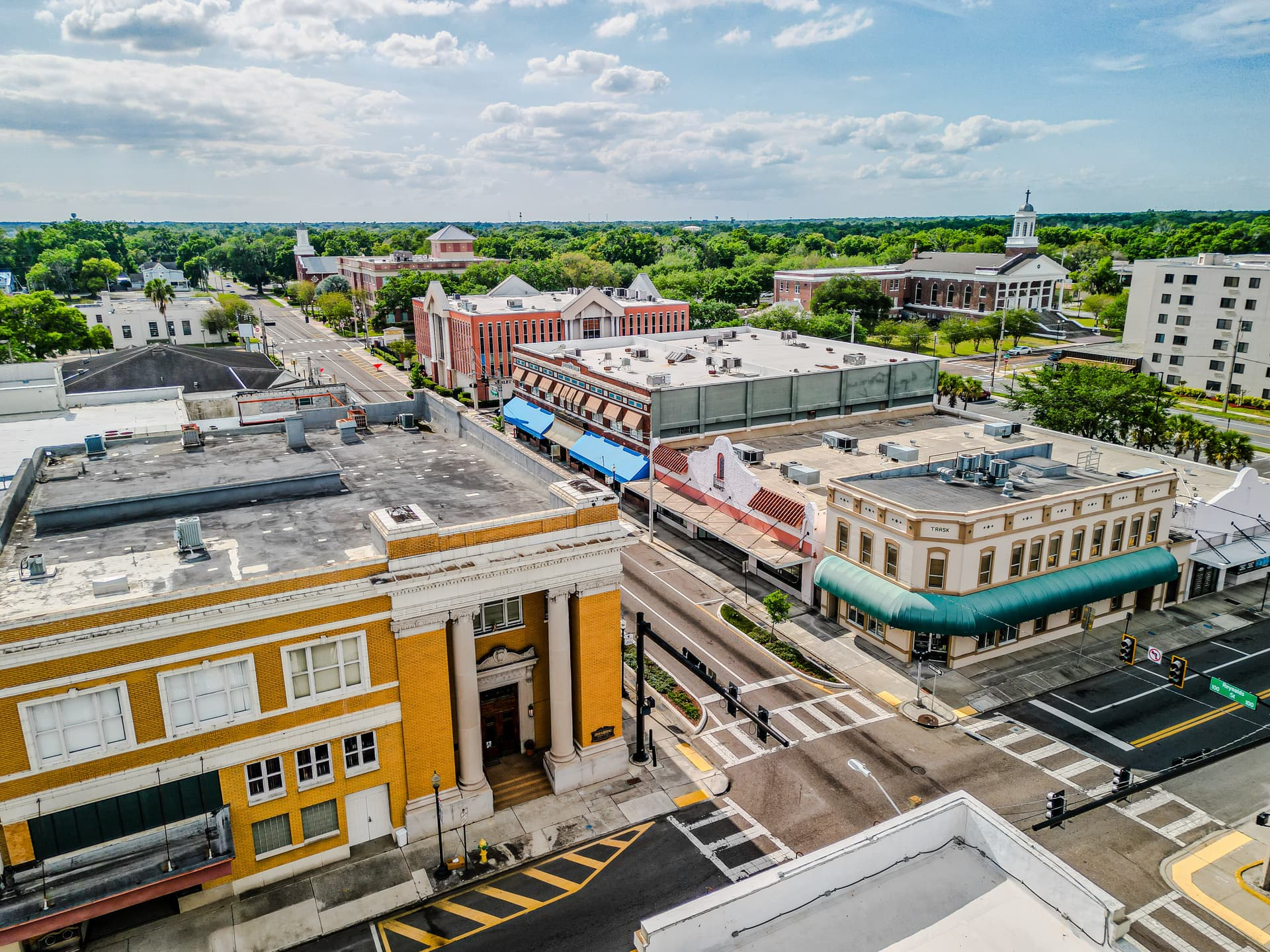 Historic downtown Plant City, Florida